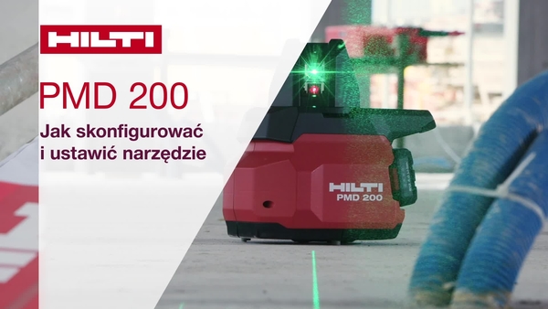 Dowiedz się, jak wstępnie skonfigurować i ustawić Twój laser liniowy PMD 200