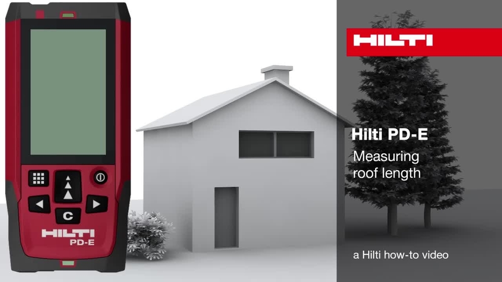 PD-E - måling af taglængde.