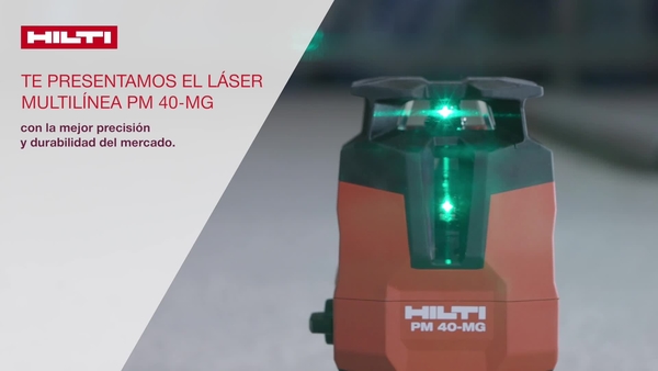 Vídeo promocional del láser PM 40-MG, premio Martin Hilti Innovation Prize de 2018