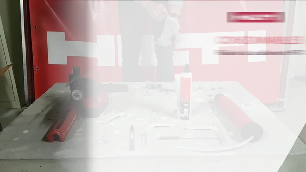 So verwenden Sie HIT-1 Chemiedübel