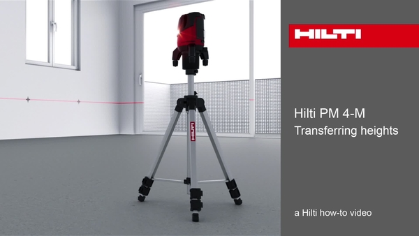 PM 4-M - Transferring heights.