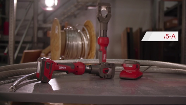 Presentación de la cortadora de cables guía y ACSR NCT 45-A de Hilti