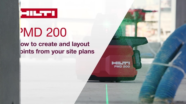 Learn how to create and layout points with the PMD 200 layout tool from your site plans to reality (imperial).