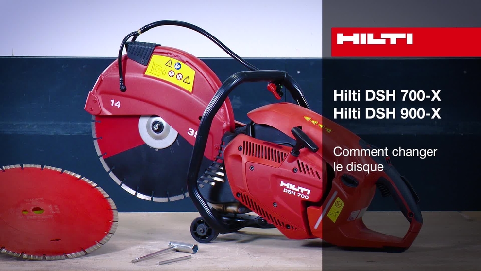 DSH 700-X, DSH 900-X - Bladwissel.