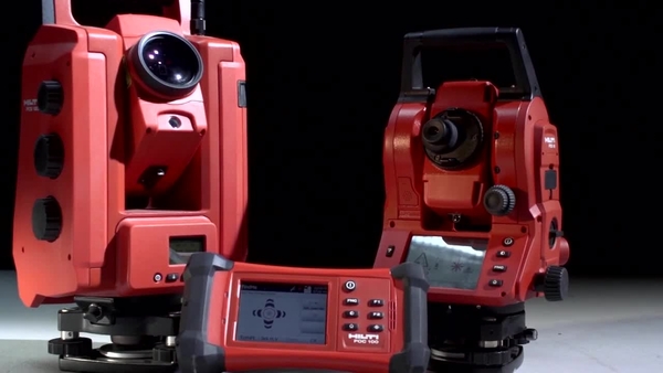 POS 150 / POS 180 - Station totale robotique et mécanique Hilti.