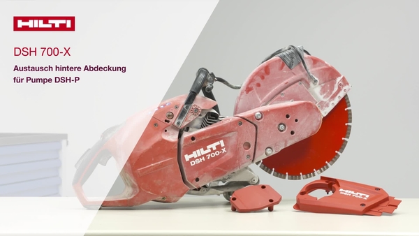 Anleitungsvideo: Wir erklären Ihnen, wie Sie die Abdeckungen von DSH 700-X und DSH-900-X Geräten der ersten Generation austauschen, um anschliessend die DSH-P Pumpe zu montieren.