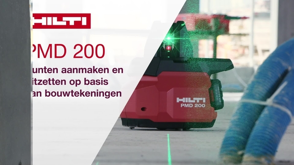 Leer hoe u punten maakt en indeelt met het PMD 200 lay-outgereedschap vanuit uw locatie.