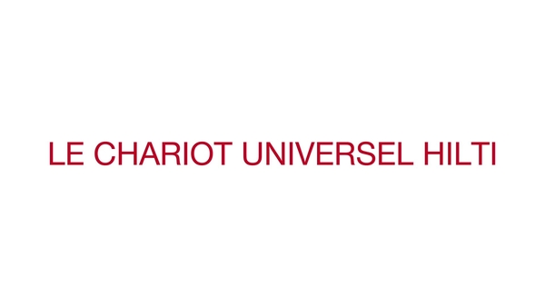 Wir stellen vor: Hilti Universal-Trolley mit maximaler Belastbarkeit von 150 kg, 3 Ebenen und Kompatibilität mit Sortimo 