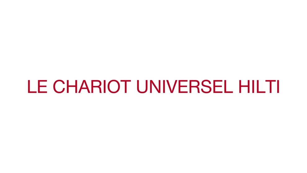 Wir stellen vor: Hilti Universal-Trolley mit maximaler Belastbarkeit von 150 kg, 3 Ebenen und Kompatibilität mit Sortimo 