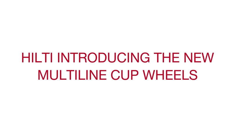 Introducing the new Multiline Cup Wheels. Comparing the performance of the three cup wheel lines SPX, SP and P