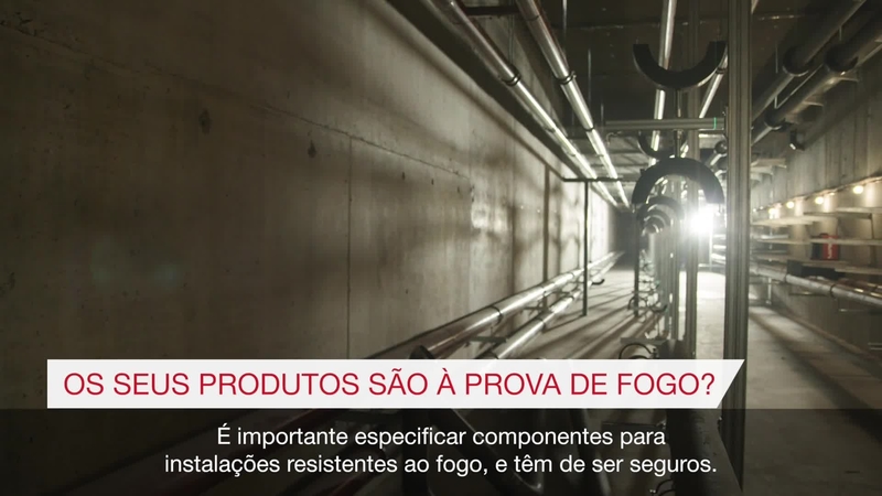 05 Vídeo promocional do botão MQN-B com seletor de suportes MEP como parte do lançamento Instalação de Próximo Nível.--> NÃO NOS É PERMITIDO DIZER À PROVA DE FOGO NO FINAL