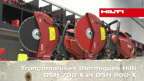 Tronçonneuses thermiques DSH 700-X et DSH 900-X