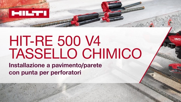 Erfahren Sie, wie die Montage mit dem RE500 V4 Hammerbohrer funktioniert