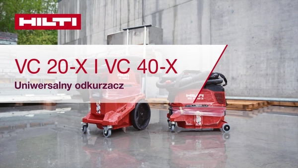 Przedstawiamy odkurzacze nowej generacji: VC 20-X, VC 40-X oraz VC 150-X.