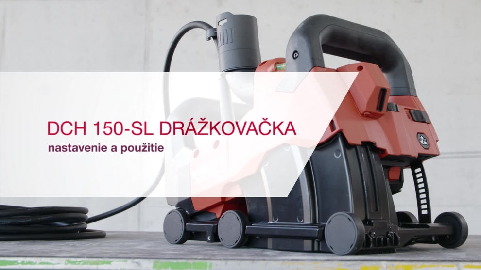 Postup správneho použitia drážkovacieho stroja na drážkovanie do stien/podláh a montáž káblov, vedení alebo potrubí v širokej škále základných materiálov