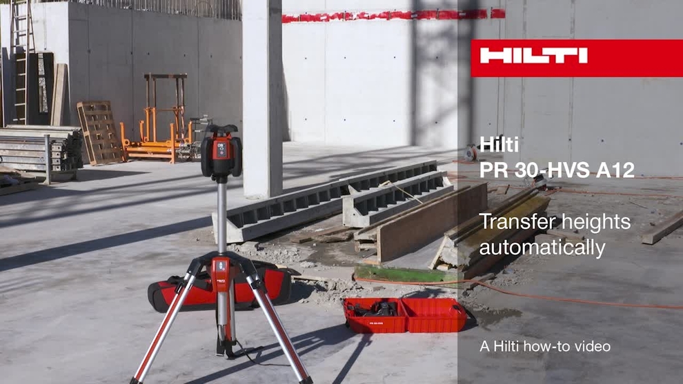 PR 30-HVS A12 - Transfer heights automatically.