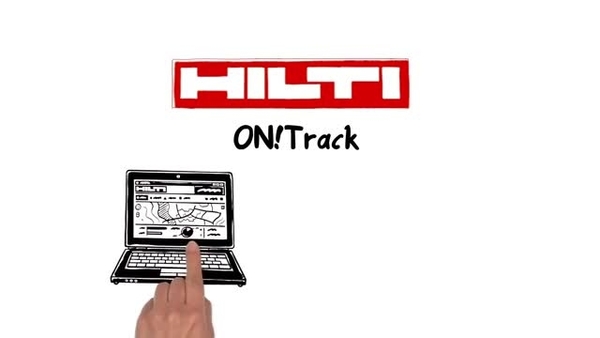 ON!Track – Hilti Lösung zum Verwalten von Betriebsmitteln.
