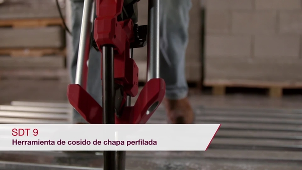 Vídeo del producto del sistema SDT 9 de Hilti en español. 