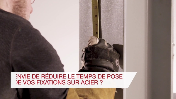 Clip diffusé sur les réseaux sociaux dans le cadre de la campagne Fixation dans l'acier.   