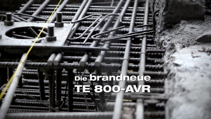 Burineur TE 800. Conçu pour démolir. DE