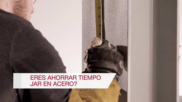 Clip para medios sociales como parte de la campaña de sistemas de fijación en acero.