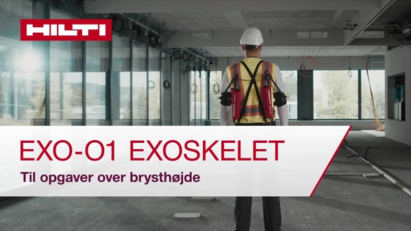 Mød det nye EXO-01 exoskelet til arbejde over hovedhøjde