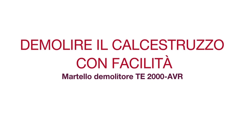 Testimonial TE 2000: ascoltate cosa pensano i nostri clienti sulle nostre ultime innovazioni, TE 2000-AVR.