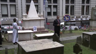 Alexander hamilton new arrivals burial site