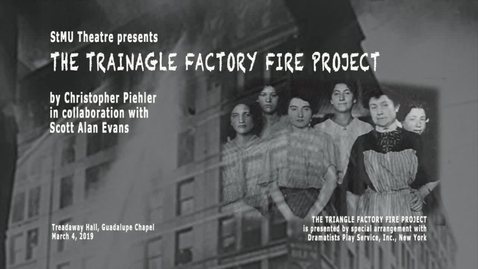 Thumbnail for entry THE TRIANGLE FACTORY FIRE PROJECT--March 7, 2019