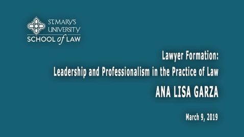 Thumbnail for Ana Lisa Garza--March 9, 2019