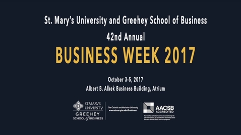Thumbnail for entry BUSINESS WEEK 2017 / Fashion Show, Oct. 4, 2017, noon
