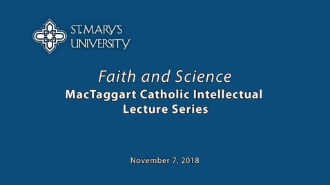Thumbnail for John F. Haught, Ph.D., November 7, 2018