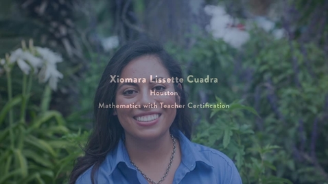 Thumbnail for entry 2016 Presidential Award Recipient - Xiomara Cuadra 