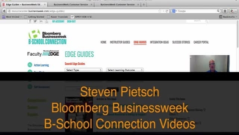 Thumbnail for entry Bloomberg B-School Connection Edge Guides and Integration Ideas