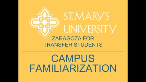 Thumbnail for Zaragoza Orientation Virtual Tour