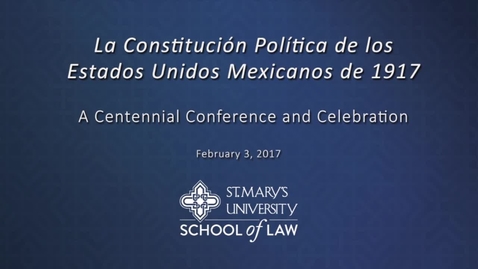 Thumbnail for A Centennial Conference and Celebration-February 3, 2017