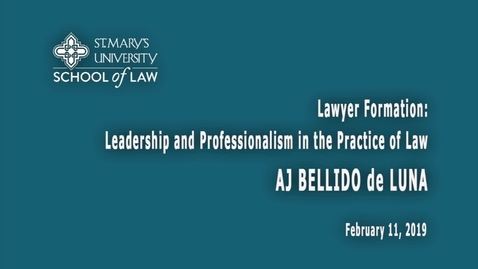 Thumbnail for AJ Bellido de Luna--February 11, 2019