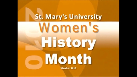 Thumbnail for 2010 Alice Wright Franzke Feminist Award Luncheon -- March 4, 2010