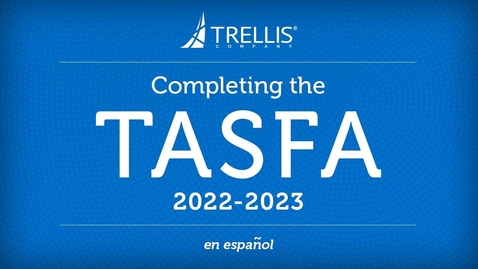 Thumbnail for Completing the TASFA 2022-2023, Spanish Version