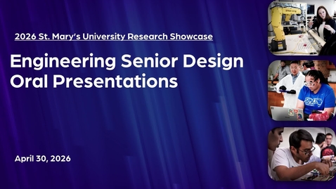 Thumbnail for #3. Clínicas del Azúcar • Senior Design Project Presentations • April 30, 2026