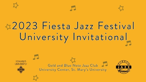 Thumbnail for Fiesta Jazz Festival | April 28-29, 2023