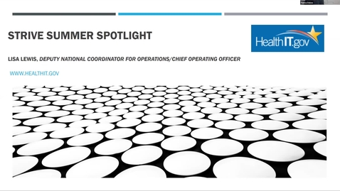 Thumbnail for HHS STRIVE Summer Spotlight