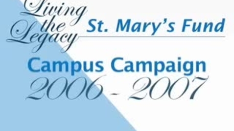 Thumbnail for 2006 Annual Fund Campaign Video