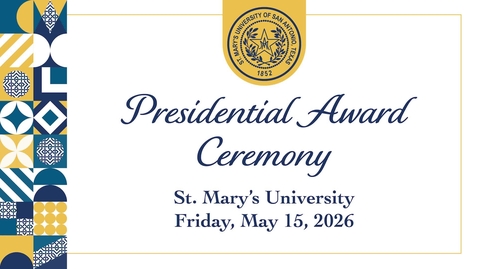 Thumbnail for 2026 Presidential Awards Ceremony • May 15, 2026