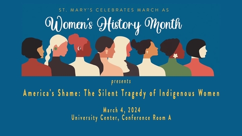 Thumbnail for entry America's Shame: The Silent Tragedy of Indigenous Women -March 4, 2024