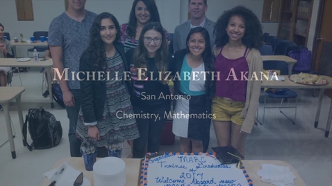 Thumbnail for Michelle Elizabeth Akana-Presidential Award Winner