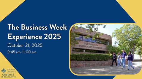 Thumbnail for Business Week 2025 Session 1 Amanda Austin • Creating a Culture of &quot;Yes, And&quot; • October 21, 2025 9:45 am-11:00 am