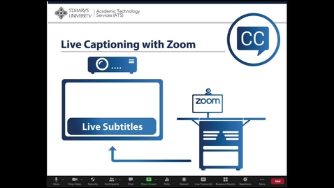 Thumbnail for entry Zoom Live Transcript Closed Captioning (Full Review)