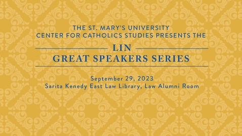 Thumbnail for The Lin Great Speakers Series • Featuring Nichole M. Flores, Ph.D.  •  September 29, 2023