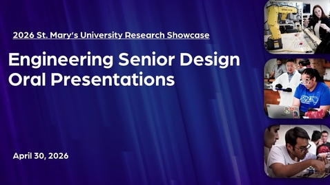 Thumbnail for #1. CNF Dead Drop &amp; Introduction • Senior Design Project Presentations • April 30, 2026